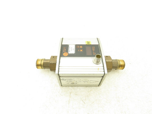 IFM SU8200 Ultrasonic Digital Flow Meter 0-100L/Min 24VDC