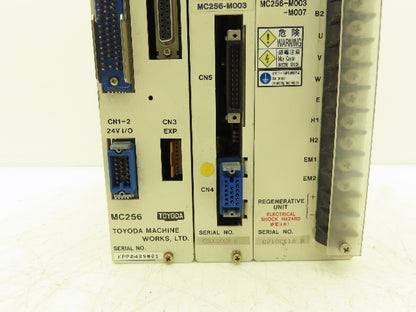 Toyoda Machine Works MC256-SA003 Motion Controller Servo Amplifier 200VAC 0.2A