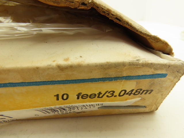 Tsubaki RS100 #100 Roller Chain Riveted W/Connector Link 10 Feet Length