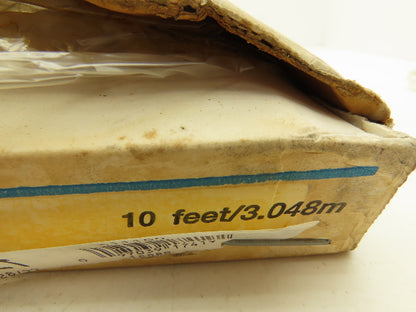 Tsubaki RS100 #100 Roller Chain Riveted W/Connector Link 10 Feet Length