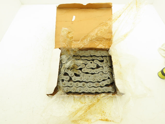 Tsubaki RS100 #100 Roller Chain Riveted W/Connector Link 10 Feet Length