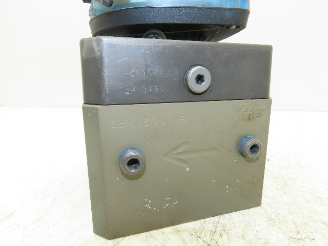 Itron Delta G25 Rotary Volumetric Flow Meter DN40 1.5"npt 232psi 9-Digit Index