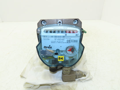 Itron Delta G25 Rotary Volumetric Flow Meter DN40 1.5"npt 232psi 9-Digit Index
