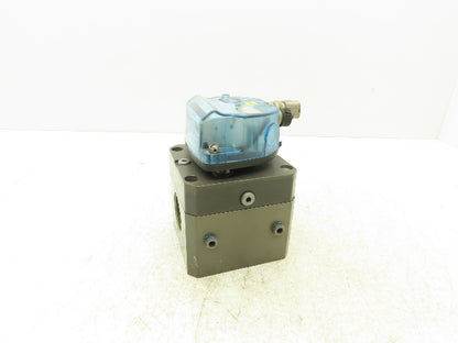 Itron Delta G25 Rotary Volumetric Flow Meter DN40 1.5"npt 232psi 9-Digit Index