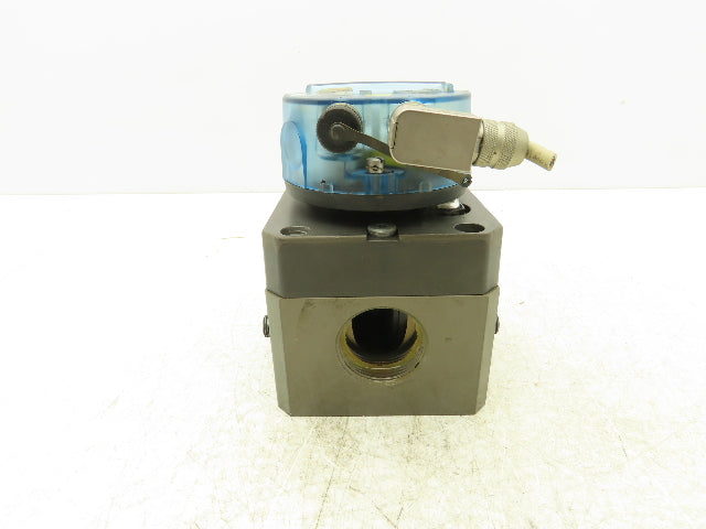 Itron Delta G25 Rotary Volumetric Flow Meter DN40 1.5"npt 232psi 9-Digit Index