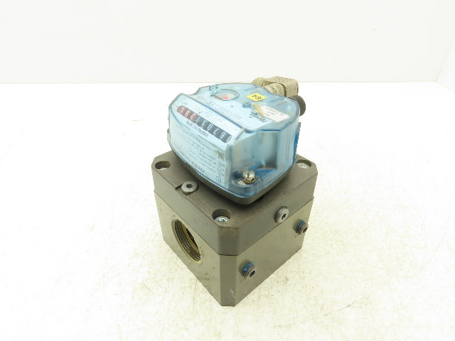 Itron Delta G25 Rotary Volumetric Flow Meter DN40 1.5"npt 232psi 9-Digit Index