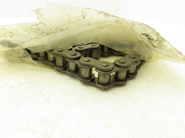 #60-1 SDRC #60 Roller Chain Riveted W/Connecting Link 10 Feet Length
