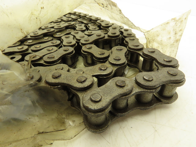 #60-1 SDRC #60 Roller Chain Riveted W/Connecting Link 10 Feet Length
