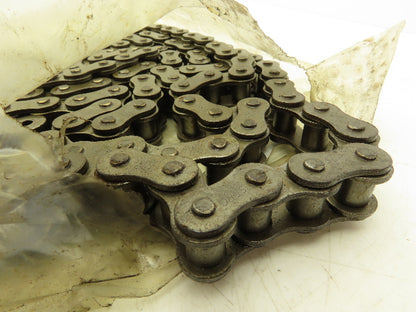 #60-1 SDRC #60 Roller Chain Riveted W/Connecting Link 10 Feet Length