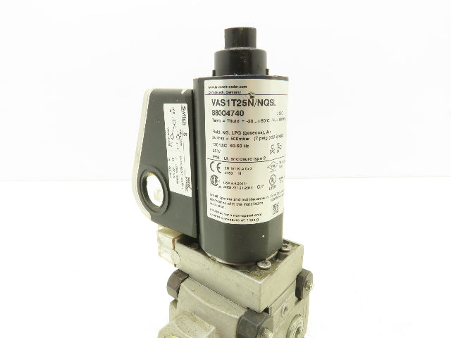Krom Schroder VAS1T25N/NQSL Solenoid Valve 1"NPT Air/Gas 120VAC 88004740