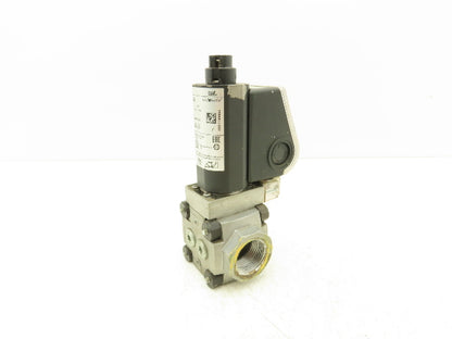Krom Schroder VAS1T25N/NQSL Solenoid Valve 1"NPT Air/Gas 120VAC 88004740