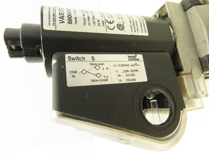 Krom Schroder VAS1T25N/NQSL Solenoid Valve 1"NPT Air/Gas 120VAC 88004740