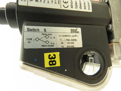 Krom Schroder VAN1T15N/NQSL Solenoid Valve 1/2"NPT Air/Gas 120VAC 88012457