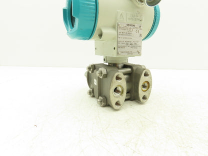 Siemens 7MF4433-1CA22-1NC6-Z Sitrans P DS III Pressure Transmitter 0.4/24In-H2O