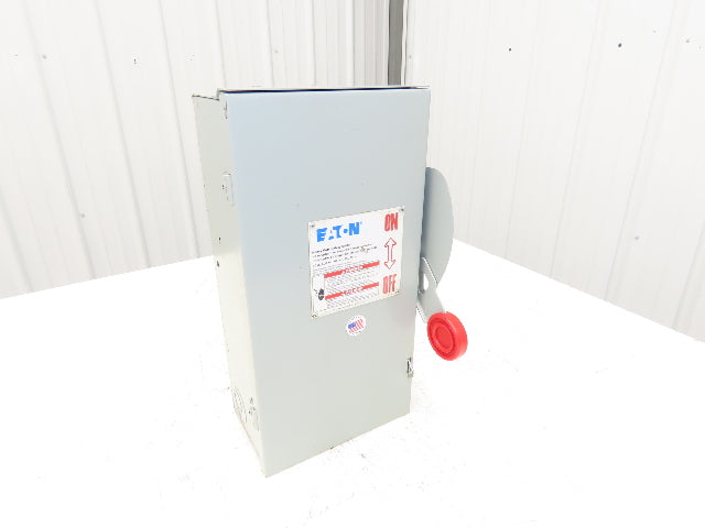 Eaton DH362URK Safety Disconnect Switch 60A 600V Non-Fusible 3 Pole 3R Enclosure