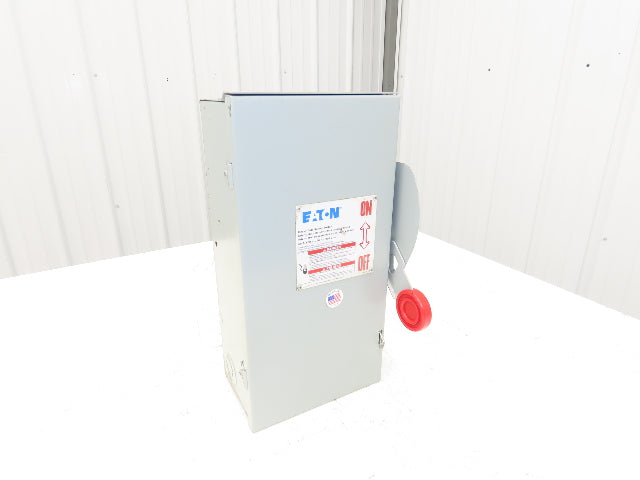 Eaton DH362URK Safety Disconnect Switch 60A 600V Non-Fusible 3 Pole 3R Enclosure