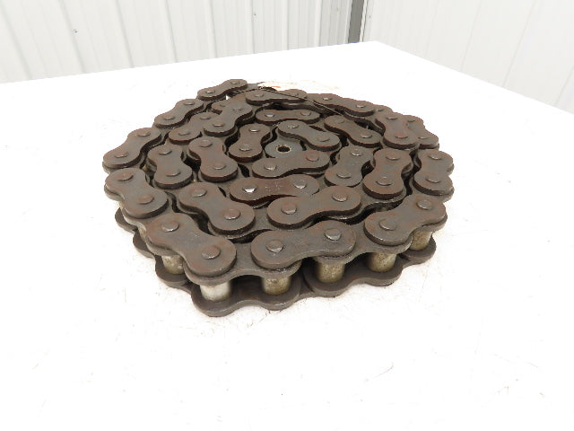 Link Belt RC160 #160 Roller Chain Riveted 9.25 Feet Length