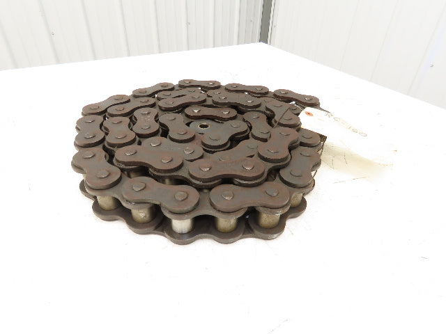 Link Belt RC160 #160 Roller Chain Riveted 9.25 Feet Length