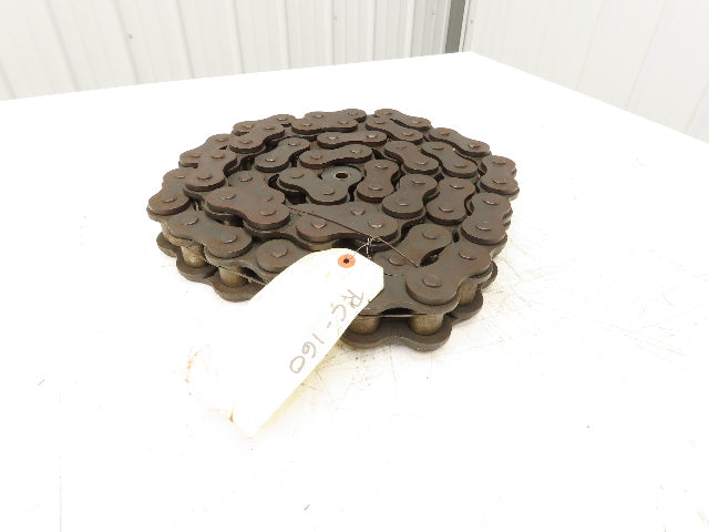 Link Belt RC160 #160 Roller Chain Riveted 9.25 Feet Length