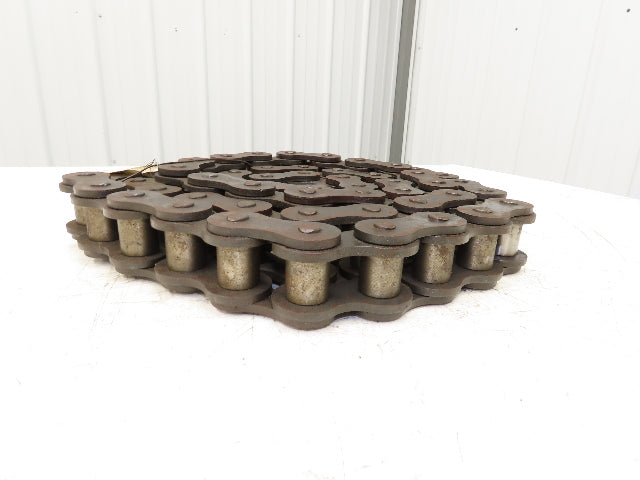 Link Belt RC160 #160 Roller Chain Riveted 9.25 Feet Length