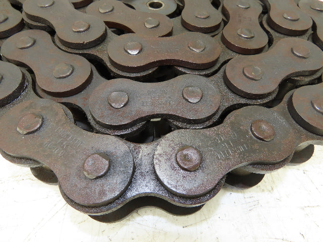 Link Belt RC160 #160 Roller Chain Riveted 9.25 Feet Length
