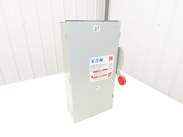 Eaton DH363URK Safety Disconnect Switch 100A 600V Non-Fusible 3P 3R Enclosure