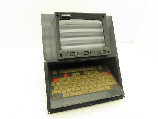 GMF Fanuc A05B-2051-C102 HMI Terminal Unit Keyboard CRT Monitor Assembly Unit