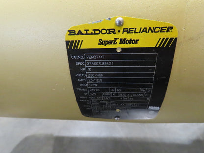 Gusher CL4X4-8SEL+58CDM-ADP Vertical Centrifugal Pump 4x4" 550GPM 10Hp 3PH 215TC