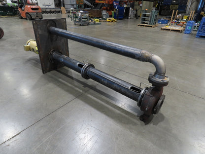 Gusher CL4X4-8SEL+58CDM-ADP Vertical Centrifugal Pump 4x4" 550GPM 10Hp 3PH 215TC