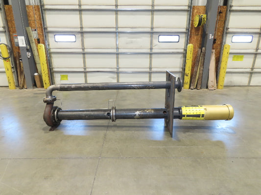 Gusher CL4X4-8SEL+58CDM-ADP Vertical Centrifugal Pump 4x4" 550GPM 10Hp 3PH 215TC