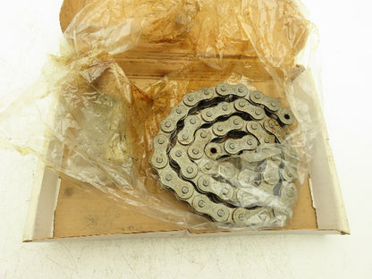 Tsubaki RS100-1-RP #100 Roller Chain Riveted W/Connecting Link 5 Foot Length