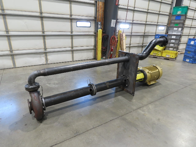 Gusher CL4X4-13SEL+58CDM-ADP Vertical Centrifugal Pump 4x4 500GPM 40Hp 3PH 324TC