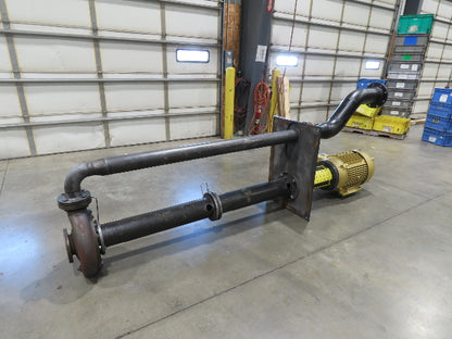 Gusher CL4X4-13SEL+58CDM-ADP Vertical Centrifugal Pump 4x4 500GPM 40Hp 3PH 324TC