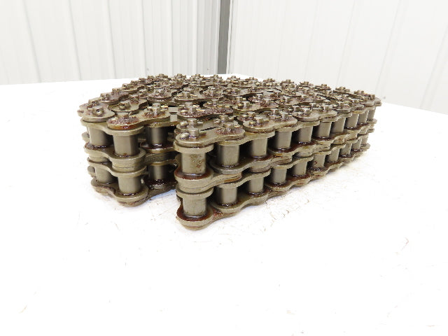 Tsubaki RS100-2 #100 Double Roller Chain W/Connecting Link 10 Feet Length