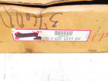 Tsubaki RS100-2 #100 Double Roller Chain W/Connecting Link 10 Feet Length