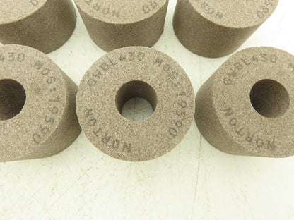 Norton Abrasives GWBL430 Grinding wheel 7/8" Bore 1-1/2"Wide 2-1/2"OD Lot of 19