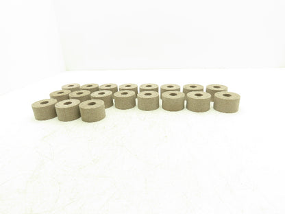 Norton Abrasives GWBL430 Grinding wheel 7/8" Bore 1-1/2"Wide 2-1/2"OD Lot of 19
