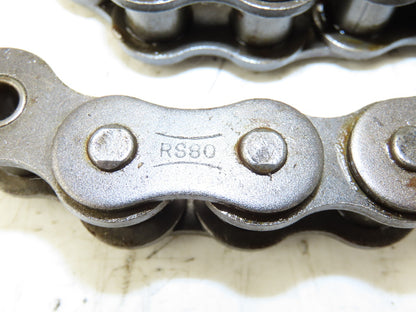 Tsubaki RS80-1 #80 Roller Chain 9.5 Feet Length