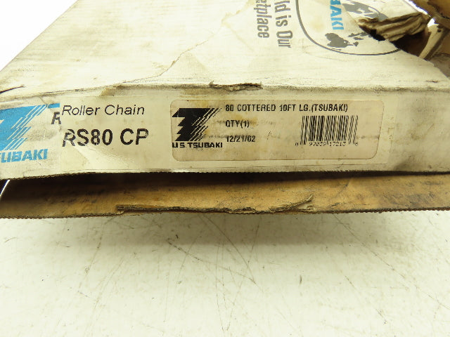 Tsubaki RS80-1CP #80 Roller Chain Cotter Pin 8 Feet Length