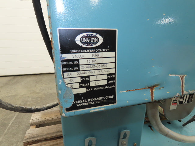 Gardner Denver Sutorbilt Positive Displacement Blower 5MR 15Hp Una Din Hopper