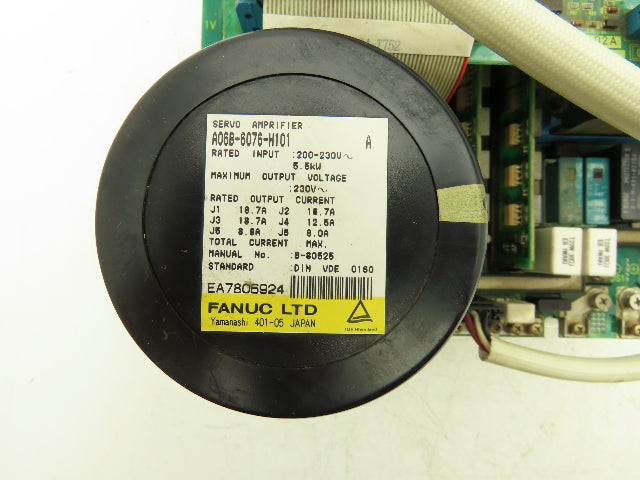 Fanuc A06B-6076-H101 Servo Amplifier 230V