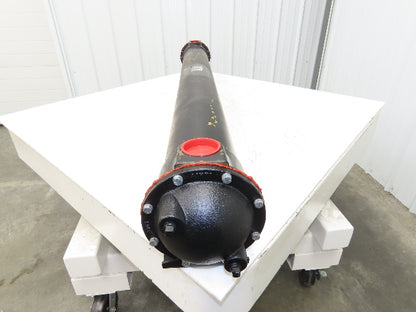 Sunsource 17-AA-1260-4-6-TPR Shell & Tube Heat Exchanger 1.5x2"NPT 4-Pass 300psi