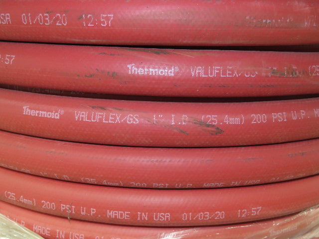 Thermoid 00700005916 Valuflex/GS 1" Multi-Purpose Rubber Hose 200psi 300' Spool
