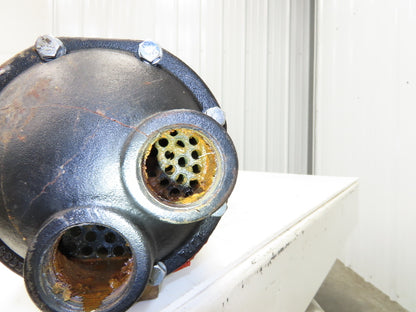 Sunsource 17-TA-1260-064-BR-R Shell & Tube Heat Exchanger 4-Pass *Cracked Bonnet