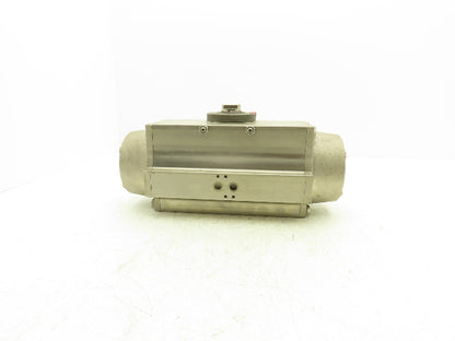 FNW DA 125 Pneumatic Rack and Pinion Actuator 116PSI Valbia 3654 In-Lbs @ 100psi