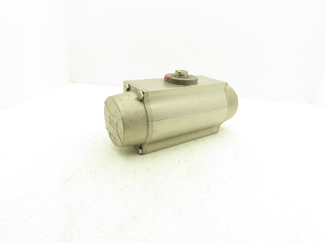 FNW DA 125 Pneumatic Rack and Pinion Actuator 116PSI Valbia 3654 In-Lbs @ 100psi
