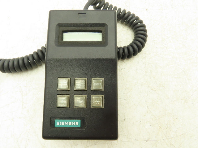 Siemens HHC SAMMS Handheld Communicator Motor Control Module LCD Keypad