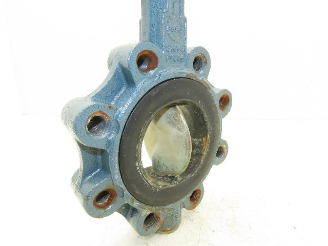 Ebro Z014-A 3" Lug Butterfly Valve DN80 CF8M Stainless Disc Resilient Seat