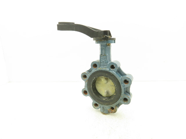 Ebro Z014-A 3" Lug Butterfly Valve DN80 CF8M Stainless Disc Resilient Seat