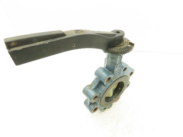 Ebro Z014-A 3" Lug Butterfly Valve DN80 CF8M Stainless Disc Resilient Seat